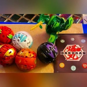 Bakugan 6 Brawlers 2021 Armored Alliance With Cards & Tokens EUC